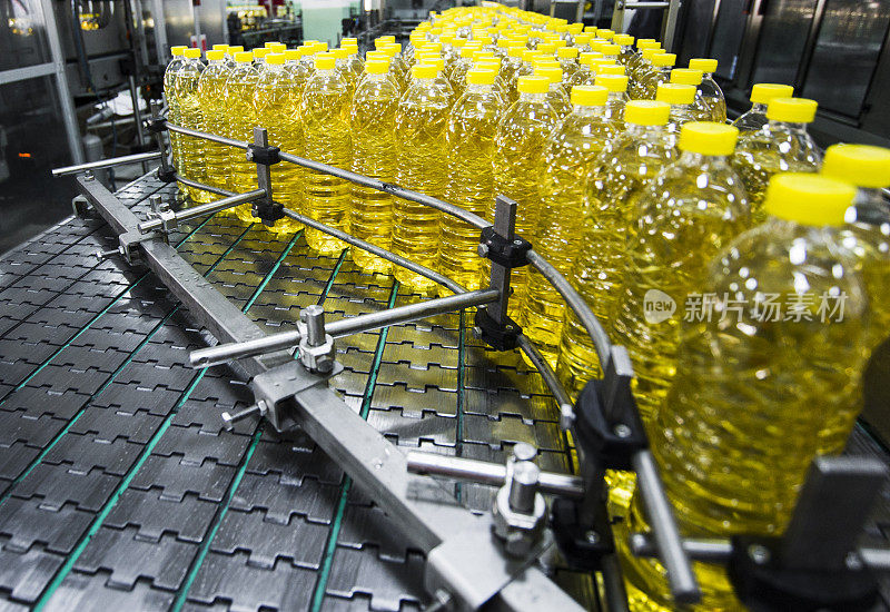 Sunflower Oil Factory, Close-Up, High Iso, Selective Focus